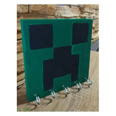 Minecraft fali akasztós tároló