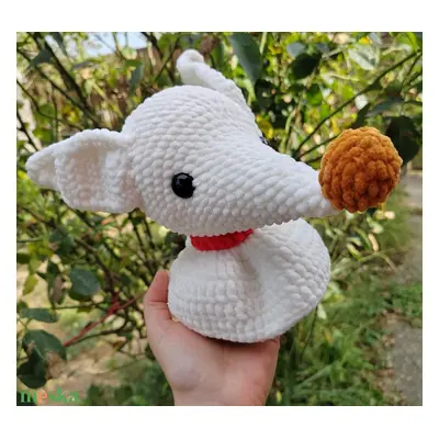 Horgolt, amigurumi szellem kutya