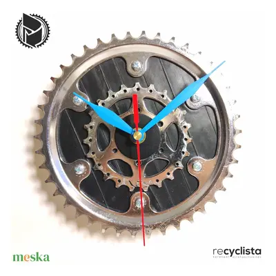 recyclock MES-049 - falióra újrahasznosított kerékpár alkatrészekből