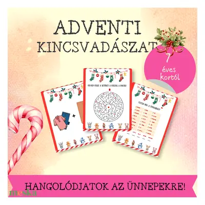 Adventi naptár másképp - kincsvadászat