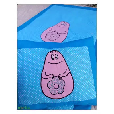 Barbapapa foltvarrott gyermekágynemű több színben