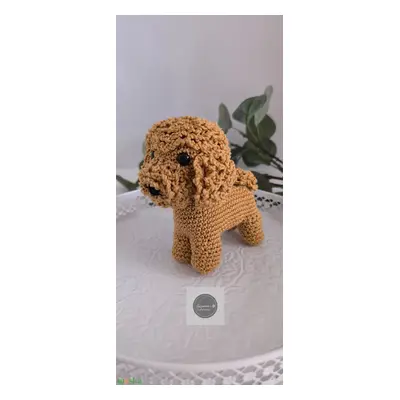 Horgolt, amigurumi uszkár-kutyus