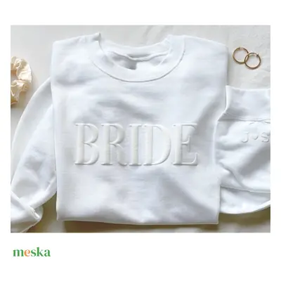 Bride monogramos pulóver