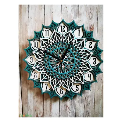 Mandala óra 45 cm átmérővel