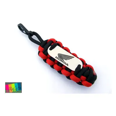 Paracord motoros kulcstartó