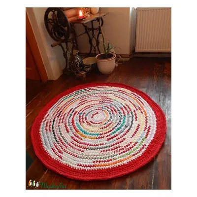 horgolt szőnyeg Rag Rug rongyszőnyeg