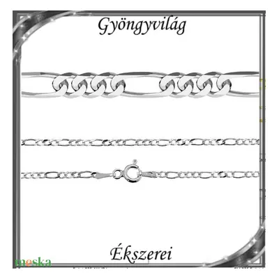 Ékszerek-nyakláncok: 925-ös sterling ezüst lánc SSZ-EÜL 16-45e