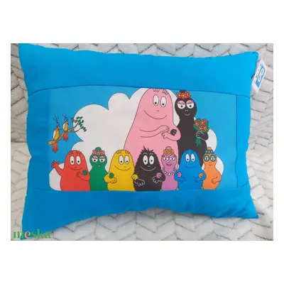 Barbapapa mesepárna kék-sötétkék