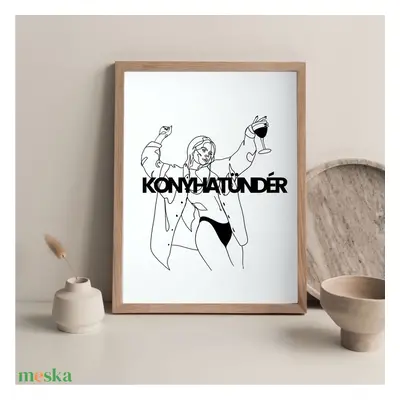 Line art - Konyhatündér