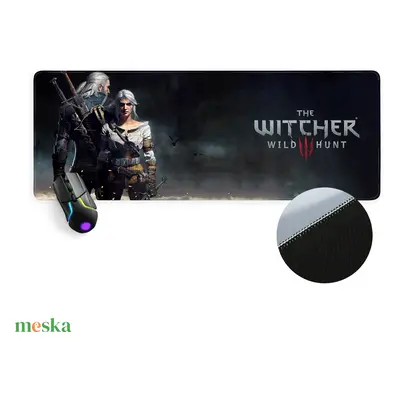 Witcher, gamer egérpad prémium