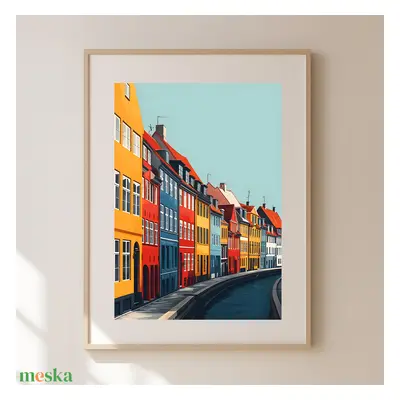 Stockholm Eleganciája Otthon: Egyedi "Travel Poster" Falikép