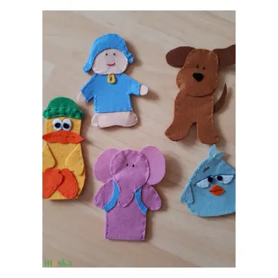 Pocoyo és barátai ujjbábkészlet