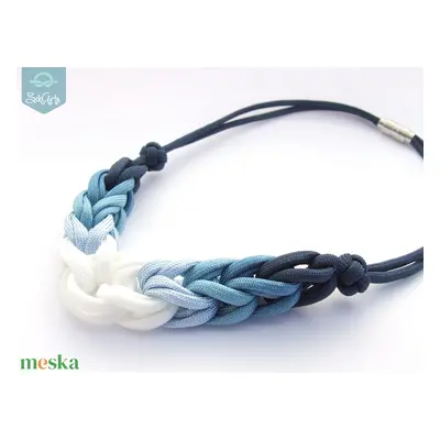 HOOP paracord nyaklánc - Denim