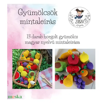 MINTALEÍRÁS-gyümölcsök