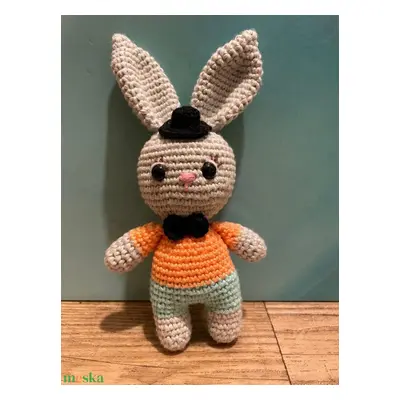 Húsvéti fiú nyuszi amigurami technikával