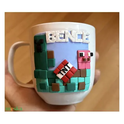 Minecraft bögre