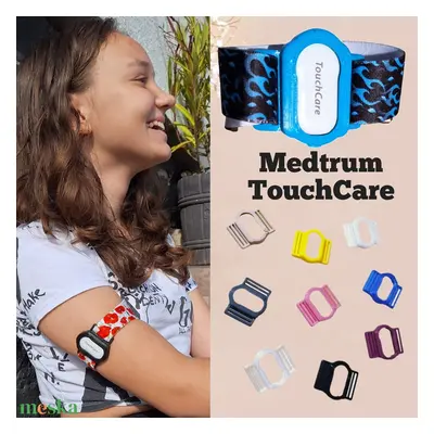 Medtrum TouchCare szenzorhoz rugalmas keretű szenzorrögzítő karpánt (szenzorpánt)