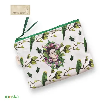 Frida Kahlo mintás irattartó pénztárca - Artiroka design