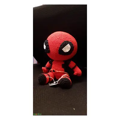 Szuperhős,Dead-pool amigurumi