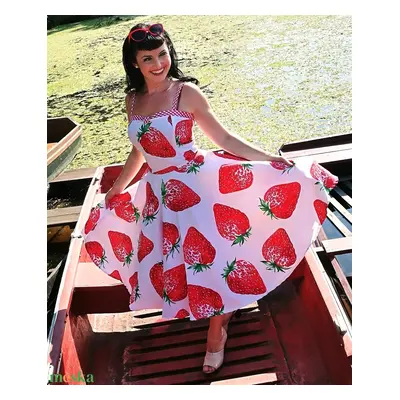 Pinup Rockabilly ruha óriás epres