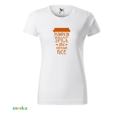 Halloween Női Póló - Pumpkin Spice