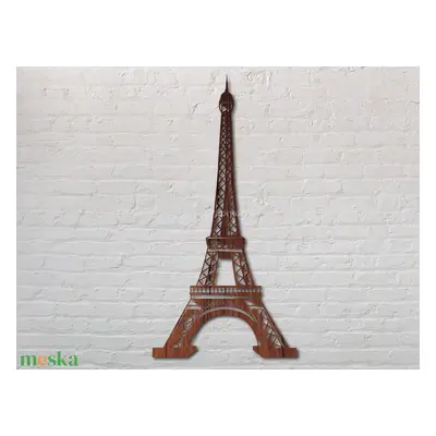 Fából készült 3D Eiffel torony 02