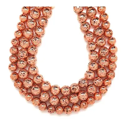 Bazalt golyó rose gold 8,5-9mm