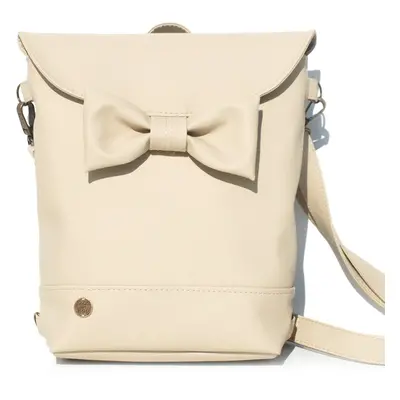 SuziartBag Beige masnis kisméretű 2in1 hátizsák