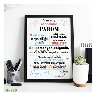 Van egy csodálatos PÁROM grafika A/4-es méretben (digitális kép vagy fotópapírra nyomtatva)