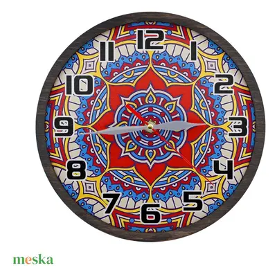 Dekoratív falióra - Mandala