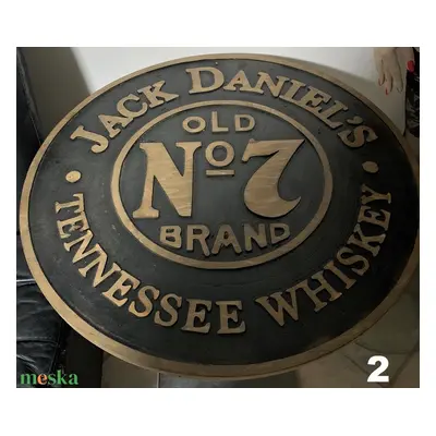 Jack Daniels asztallap vagy falideko 70 cm