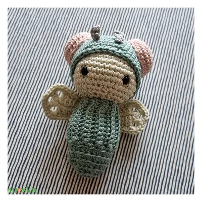 Horgolt legyecske amigurumi