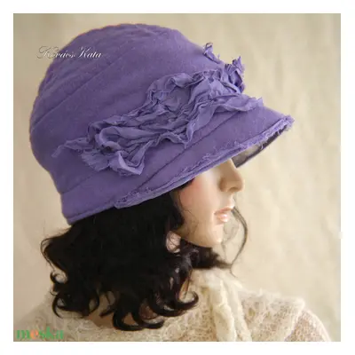 VANDA cloche -artsy flapper kalap