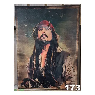 Jack Sparrow fakép