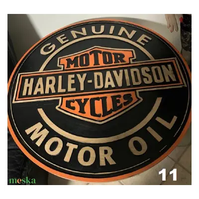 Harley Davidson asztallap vagy falideko 70 cm