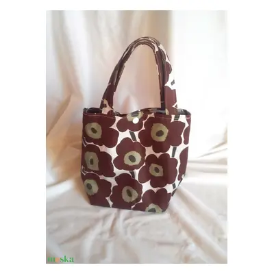 Marimekko mini táska - Brown Poppy