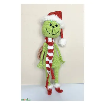 Horgolt óriás Grinch