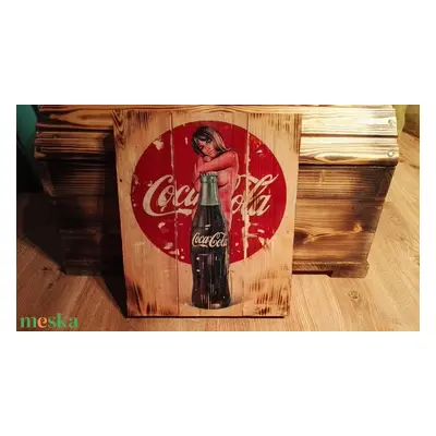 Retro Coca Cola fakép