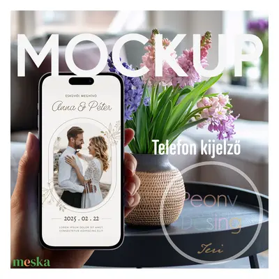 Mobiltelefon kijelző mockup – tökéletes bemutató eszköz kreatívoknak