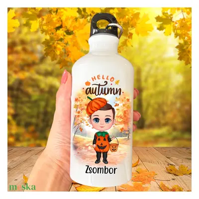 Hello autumn kulacs kisfiúnak