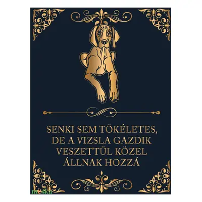 Tökéletes VIZSLA GAZDIK - vászonkép