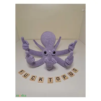 Fucktopus horgolt polip