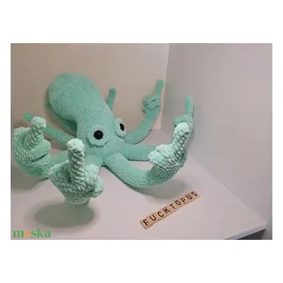 Fucktopus horgolt polip