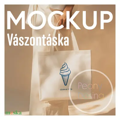 Professzionális Vászontáska Mockup – Emelje ki kreatív projektjeit!