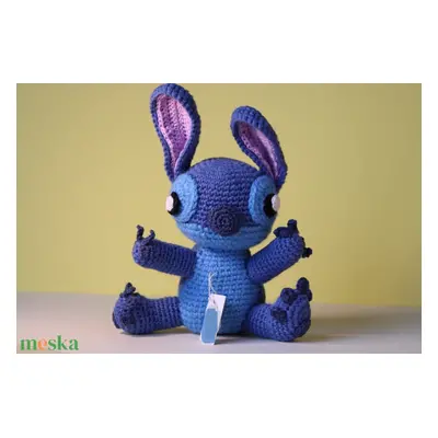 Stitch,horgolt amigurumi figura