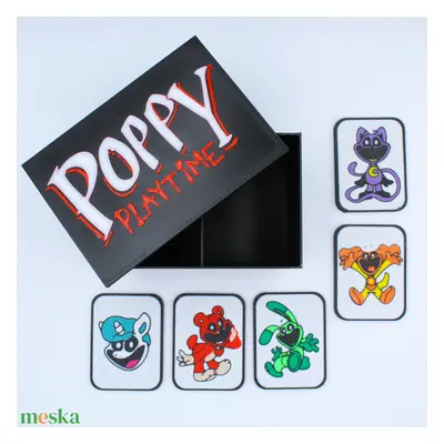 Memória Játék Memóriakártya Poppy Playtime Mese Figurák Catnap Dogday