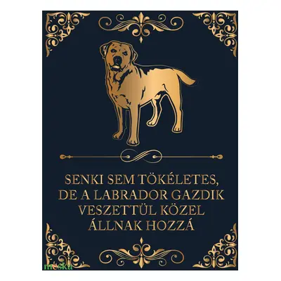 Tökéletes LABRADOR GAZDIK - vászonkép