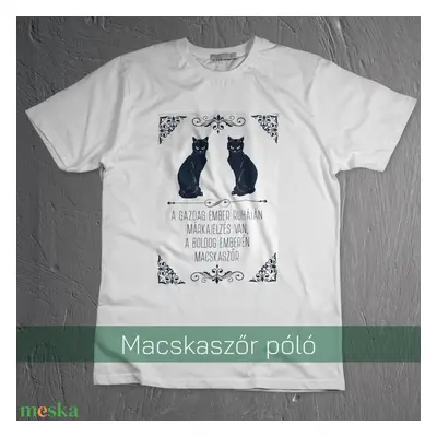 Macskaszőr - póló