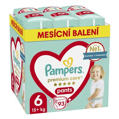 Pampers Premium Care Bugyi pelenka havi csomag 6 mér. (93 db)