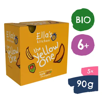 Ella's Kitchen BIO YELLOW ONE gyümölcspüré banánnal (5x90 g)